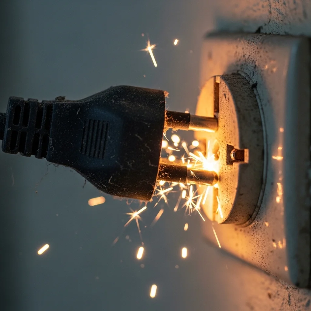 헐거운 콘센트, 방치하면 화재의 주범이 될 수 있어요