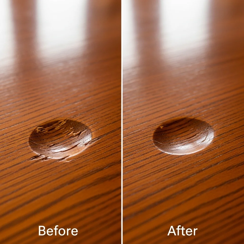 원목 가구 찍힌 자국, 다리미로 복원 가능할까?