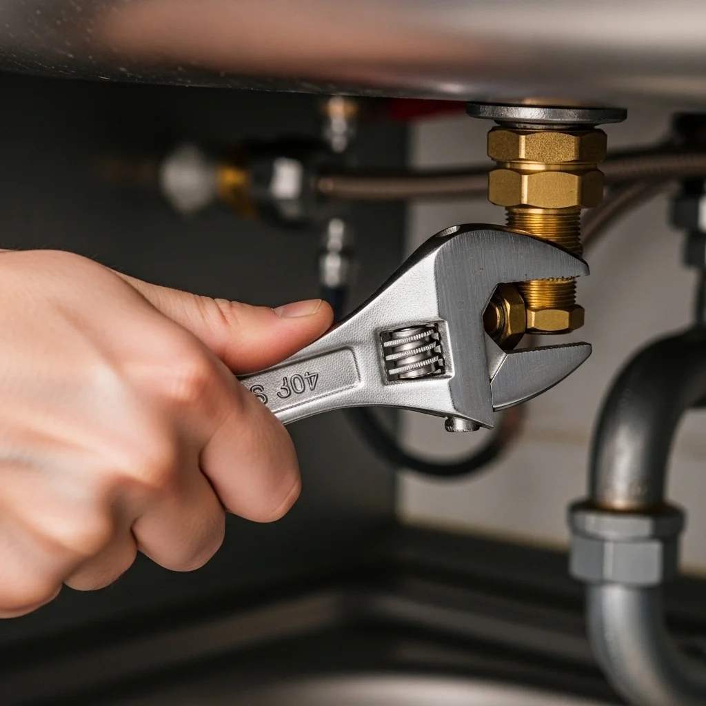 싱크대 밑이 축축하다면? 누수 원인과 즉시 해결책