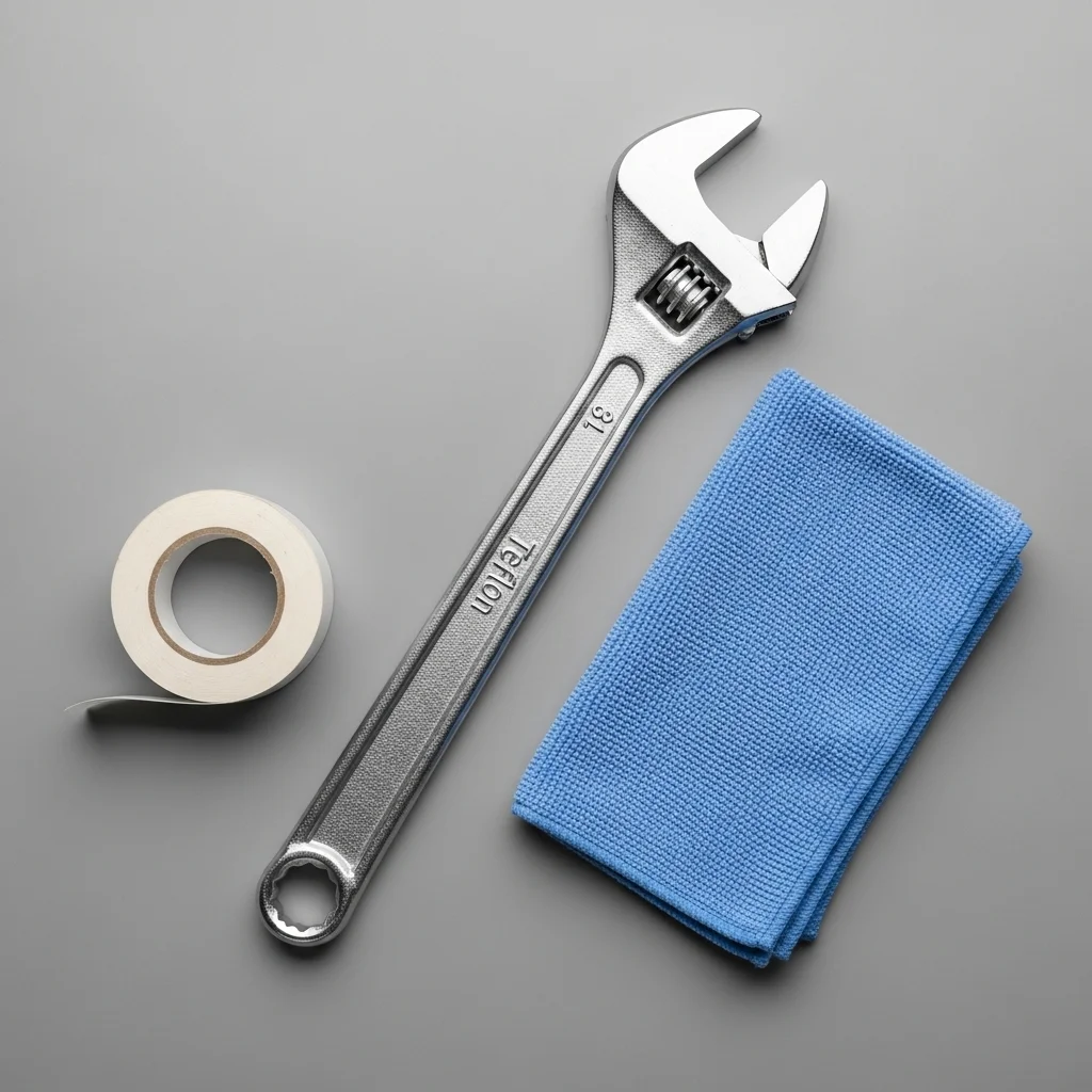 수리 시작 전 준비물! 몽키스패너 하나면 충분해요