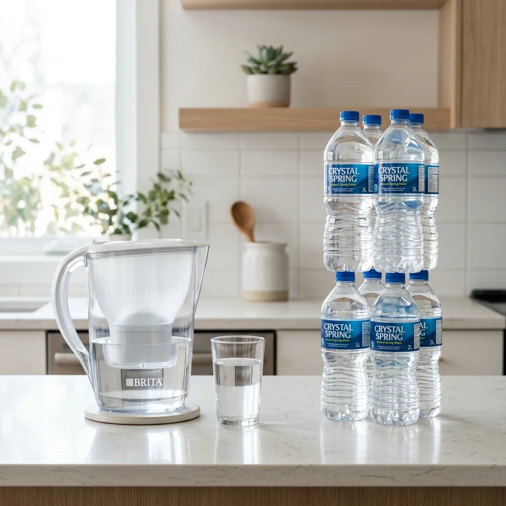 생수 대량 주문 vs 브리타 정수기 1년 유지비 정밀 비교