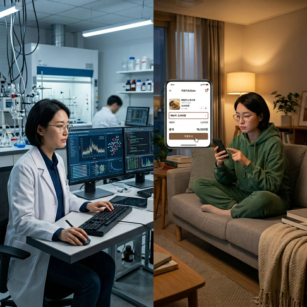 자취생의 아이러니: 수억 원 연구비와 배달 팁 2천 원 사이의 갈등 해결법