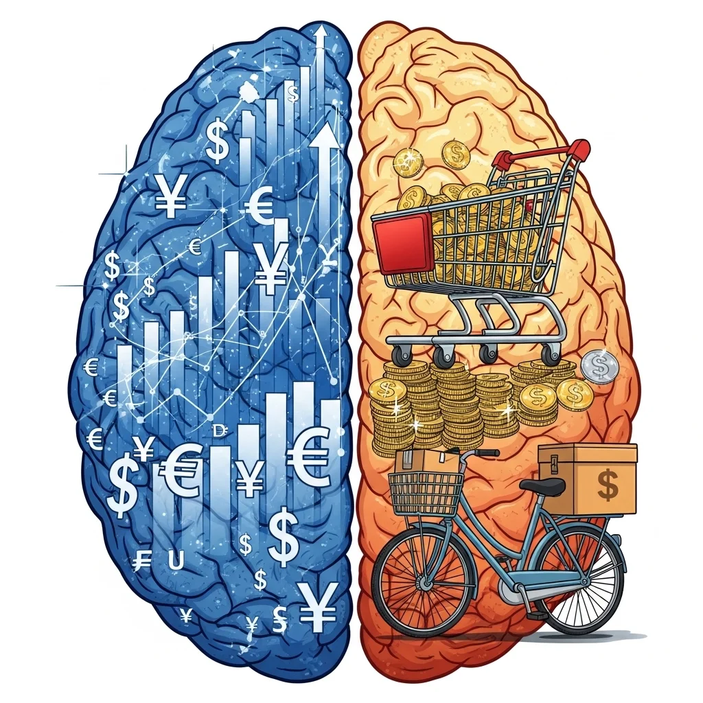 수억 원을 주무르면서도 2천 원에 망설이는 당신, 이상한 게 아닙니다