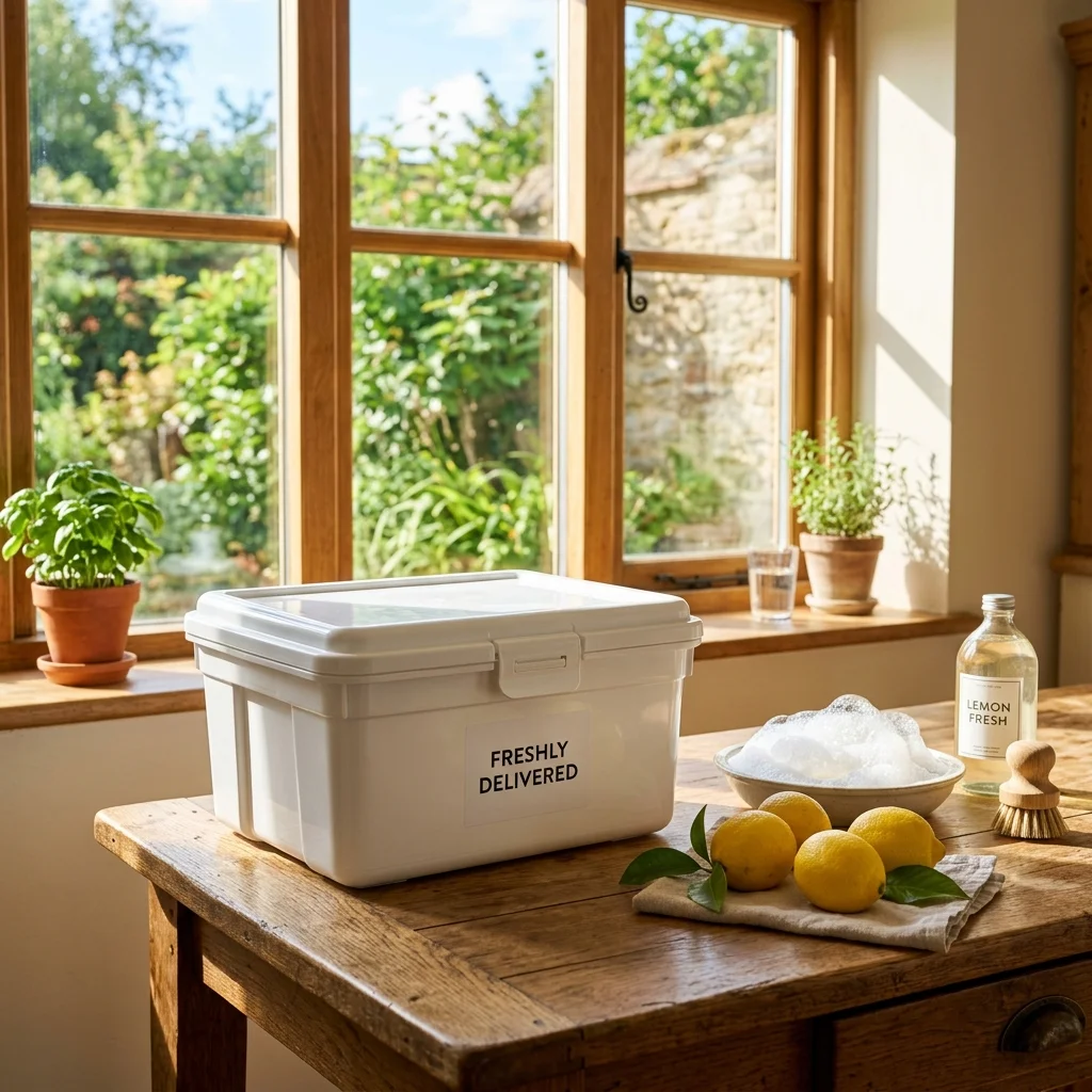 배달 용기 고추기름 자국, 햇빛과 주방세제로 하얗게 지우는 법