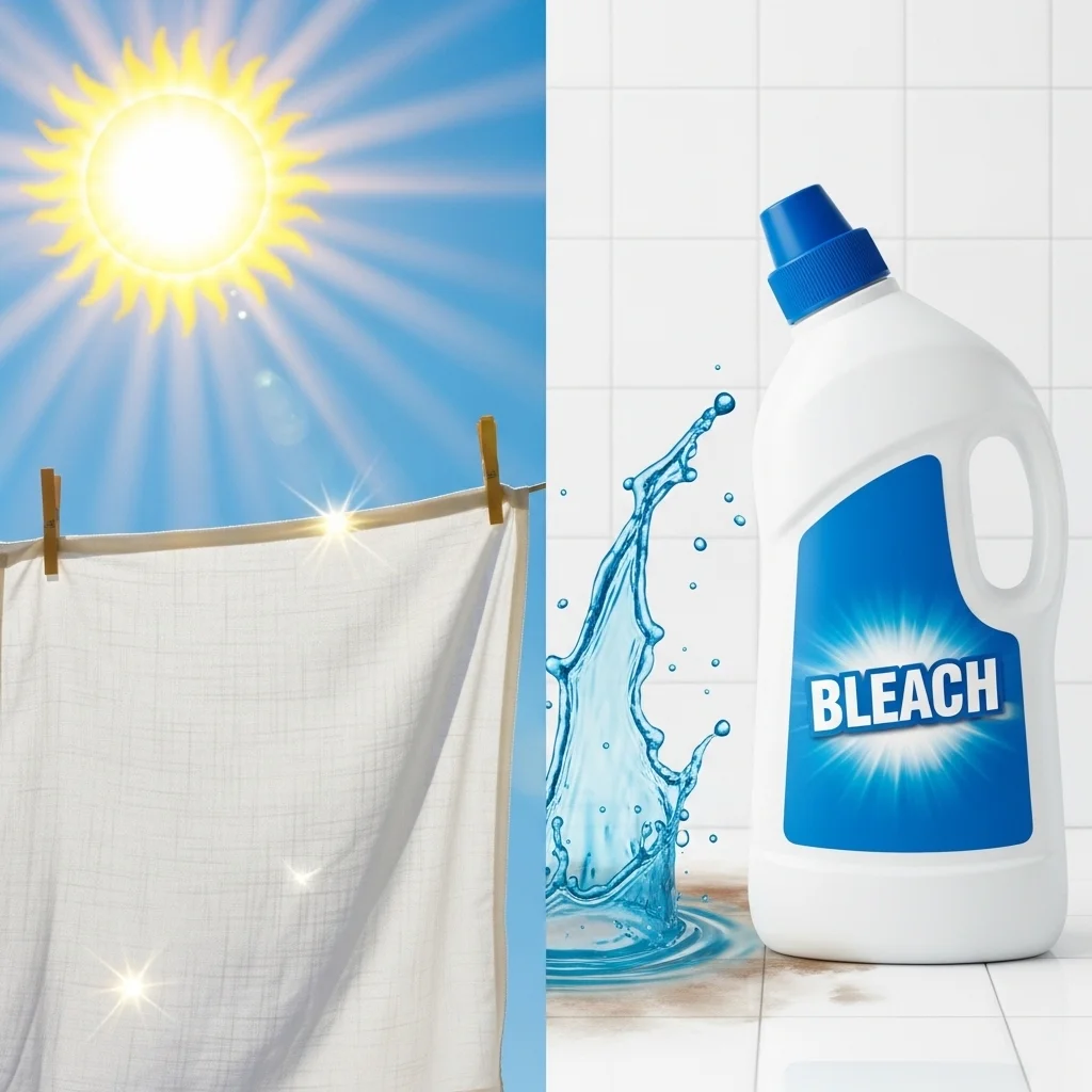 햇빛 vs 락스, 어떤 방법이 더 좋을까?