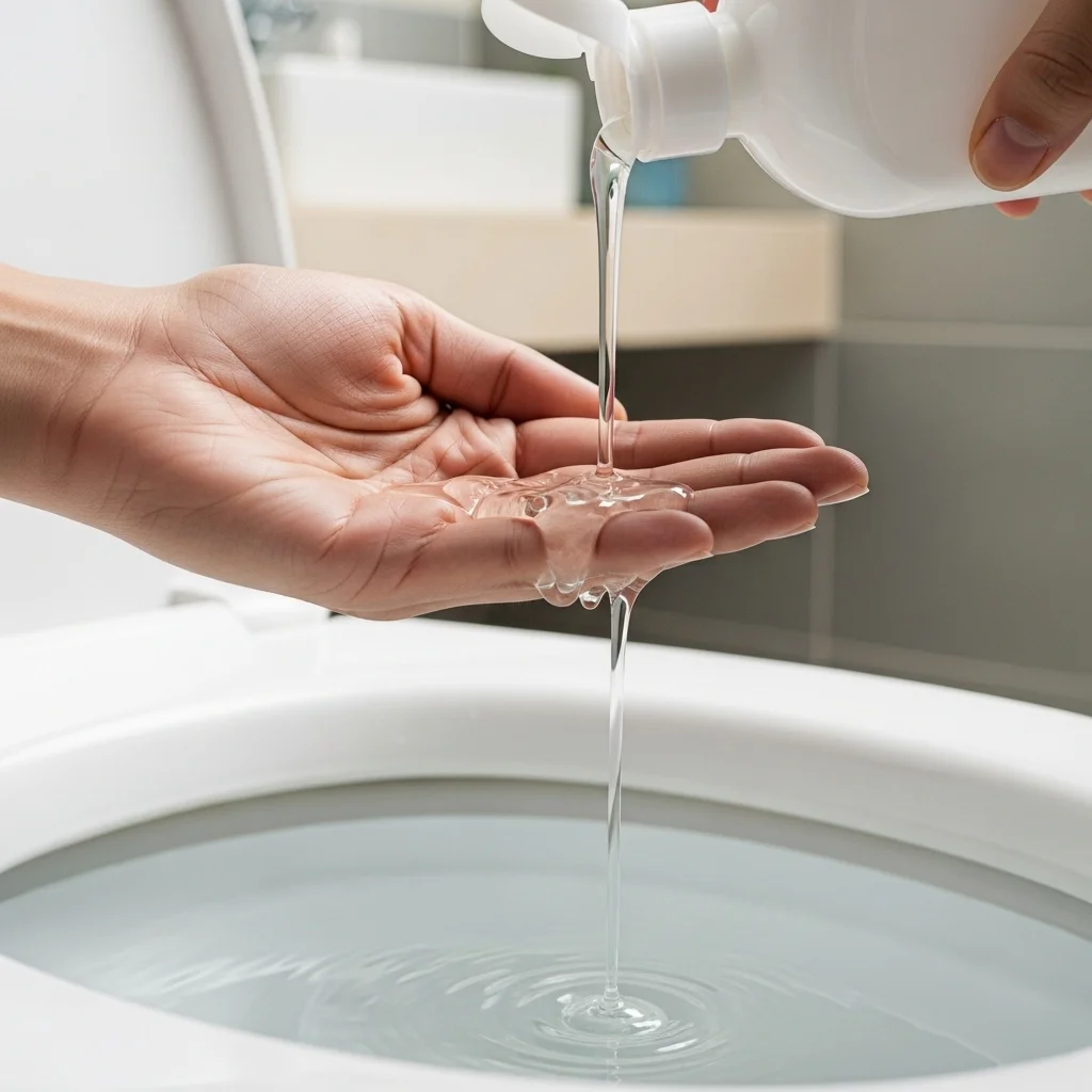 갑자기 변기 막혔을 때, 당황하지 말고 샴푸를 찾으세요