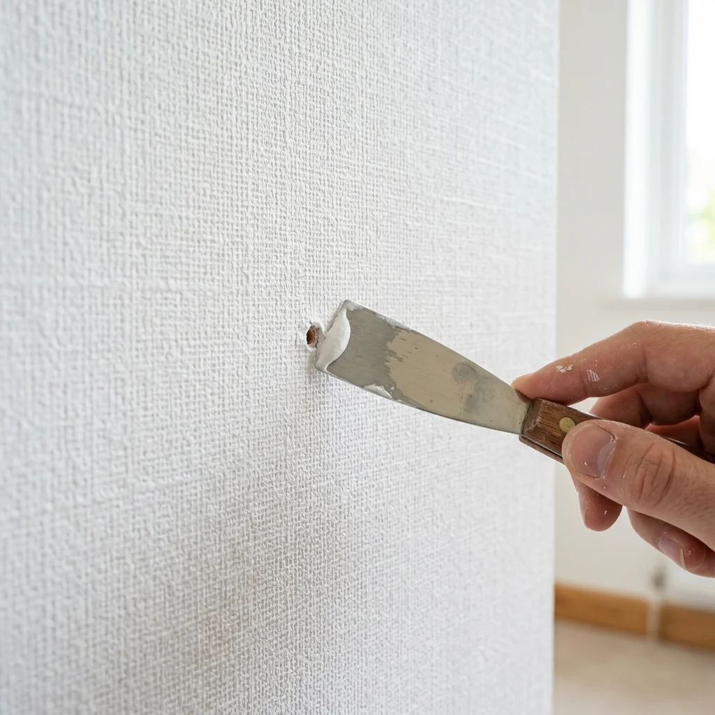 벽 못자국 메꾸기 티 안 나게 복원하기! 치약과 메꾸미 완벽 활용법