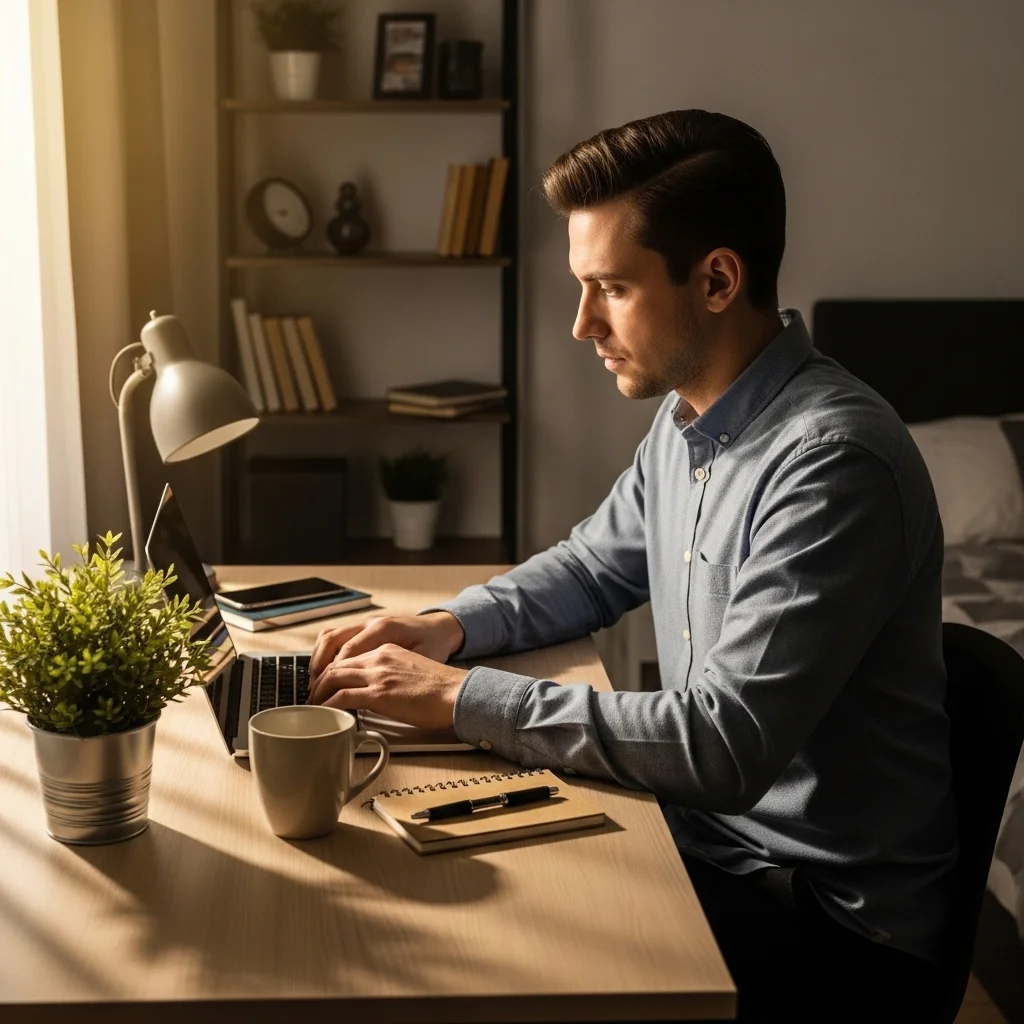 출퇴근 없는 삶, 자유일까 방종일까? 나태함을 깨우는 핵심 전략