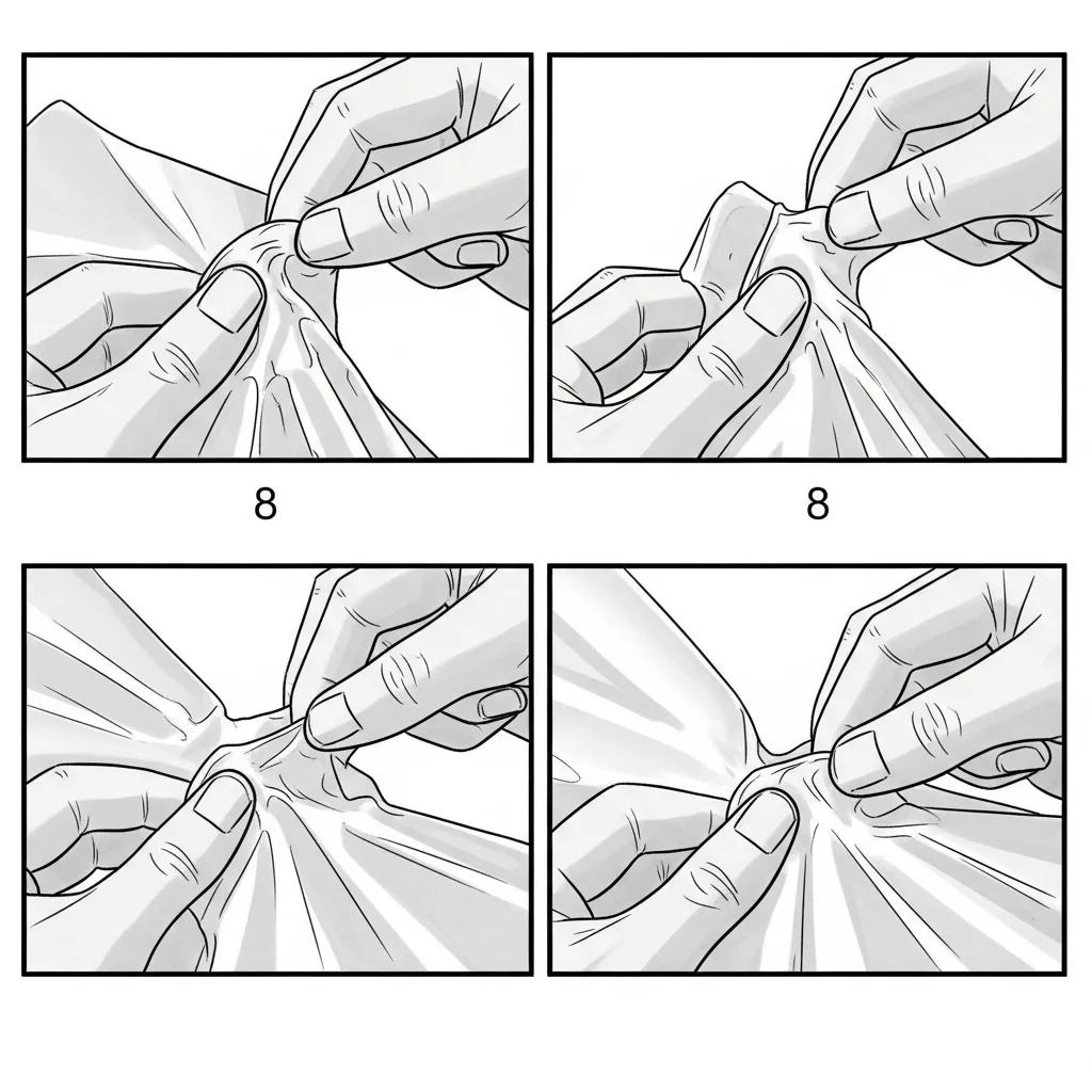 실전! 은박지로 손톱깎이 날 세우는 4단계