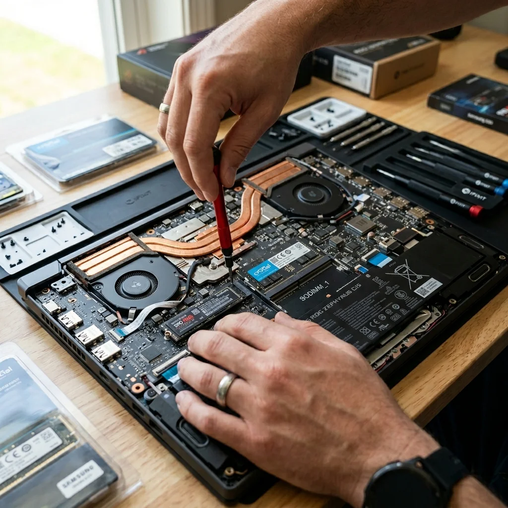 노트북 속도 5배 빨라지는 법! 10만원으로 램 SSD 자가 업그레이드 꿀팁