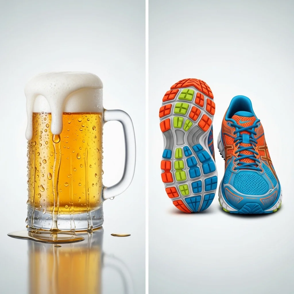 맥주 한 잔 vs 저녁 러닝 30분, 당신의 선택은?