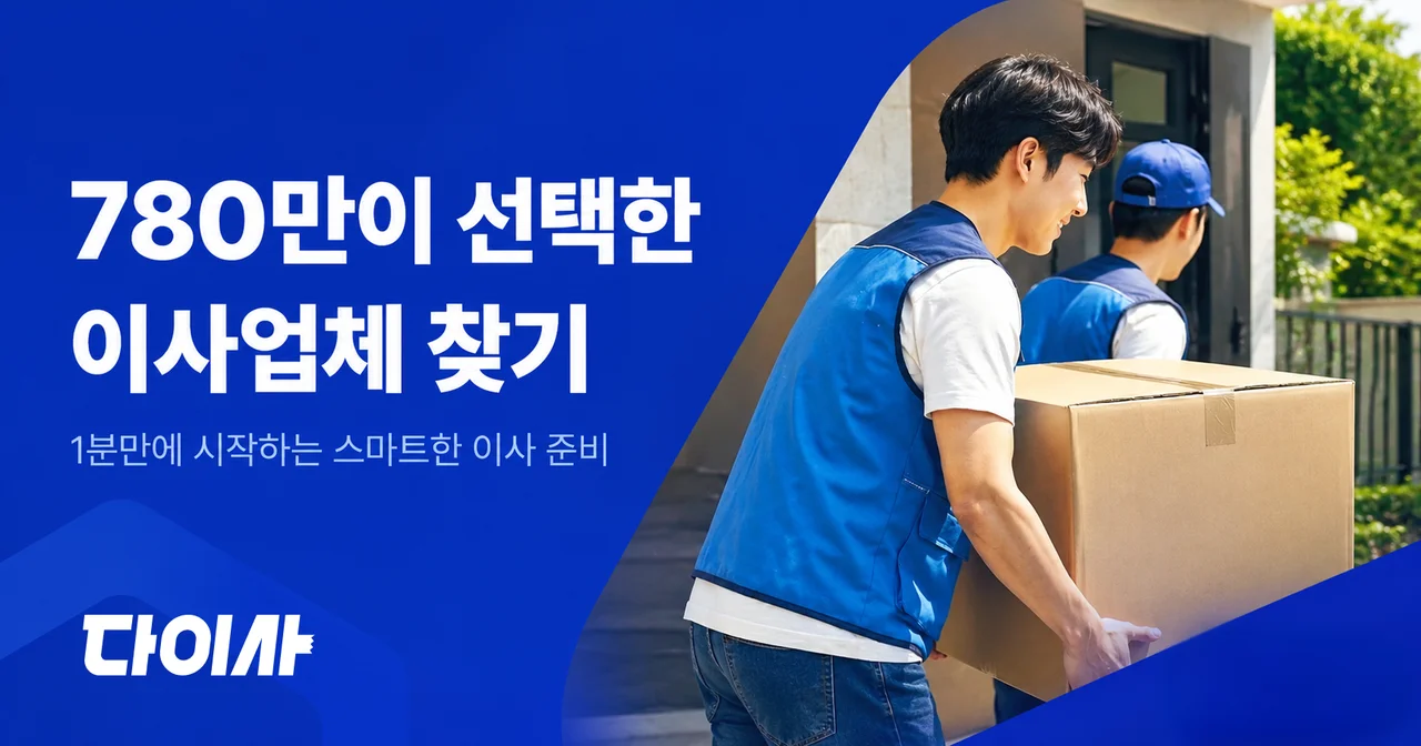 이사 박스를 들고 밖으로 나오는 직원들의 뒷모습